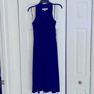 A-line polyester dress